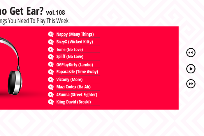 Who Get Ear Vol. 108: Here are the 10 songs you need to play this week. (Pulse Nigeria)