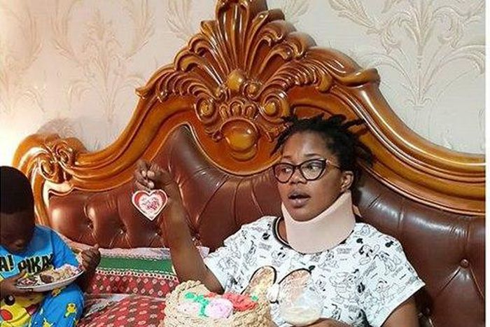 Mzbel is home and recovering after beach accident