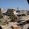 A view of Sirte, taken in 2016, as the last Islamic State fighters were routed from the eastern Libyan city by the UN-recognised Goverment of National Accord