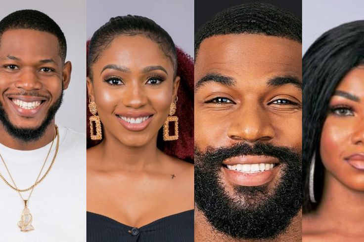 Former BBNaija housemates Frodd, Mercy, Mike and Tacha [Multichoice]