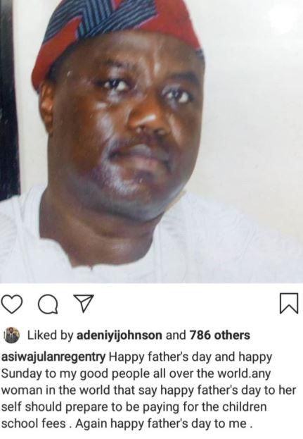 Well, let's just say that statement didn't go down well with Gentry who fired back with a post which appears to be a warning. [LindaIkeji]