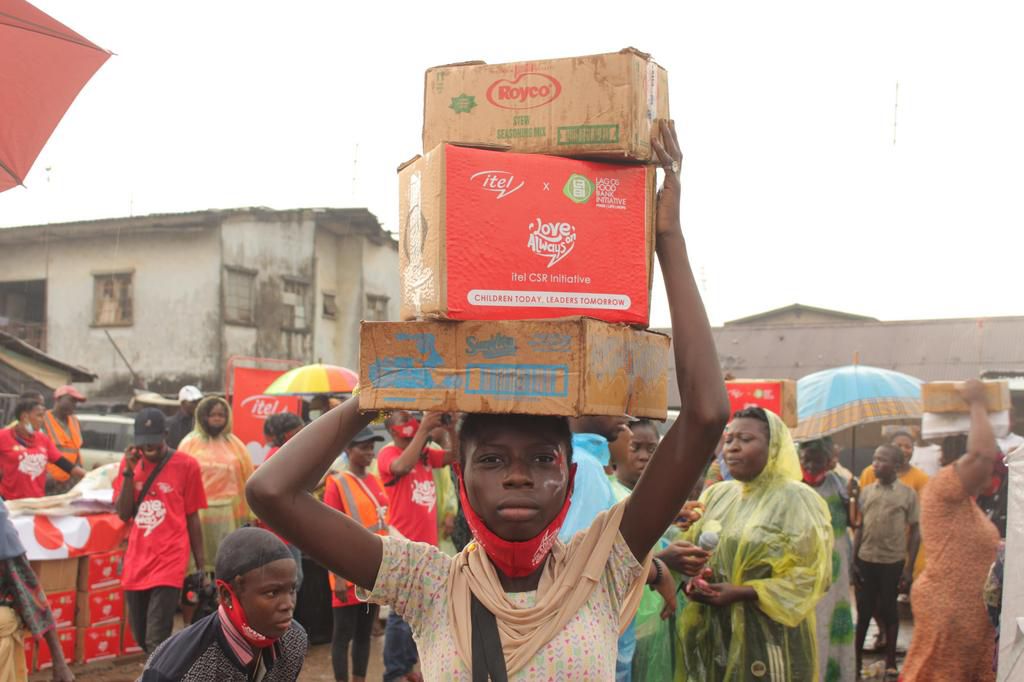 Taking care of tomorrow’s leaders today – The itel, Lagos Food Bank example