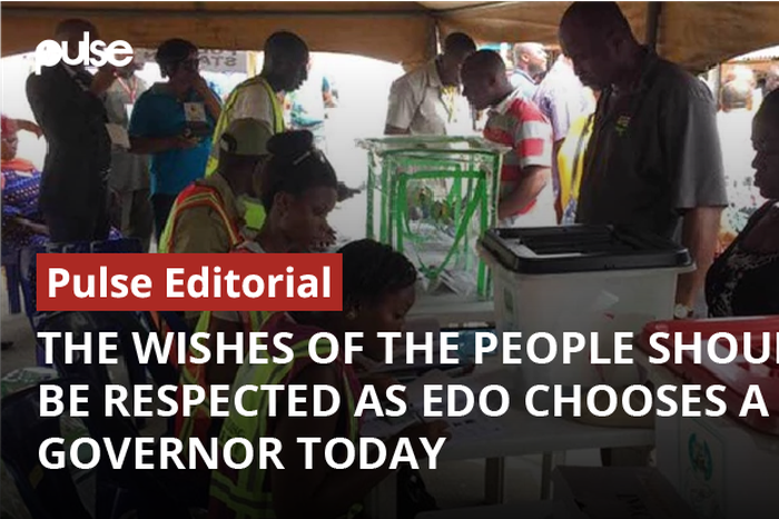Edo elects a governor on September 19, 2019