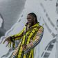 Burna Boy performs in customizable Burberry at Coachella 2019. (Twitter/Coachella)