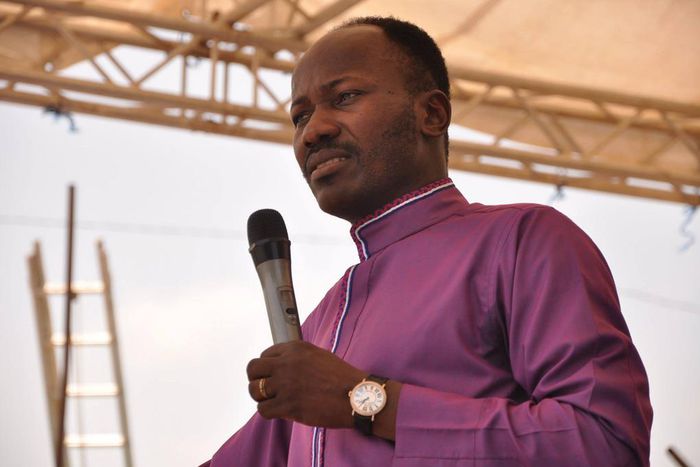 Apostle Johnson Suleiman often attacks President Buhari from the altar