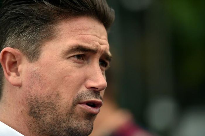 Harry Kewell was named Oldham manager on Saturday