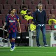Quique Setien has come under pressure since Barcelona's 2-2 draw away at Celta Vigo on Saturday.