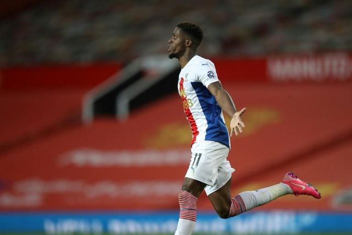 Wilfried Zaha scored twice in Crystal Palace's 3-1 win at Manchester United