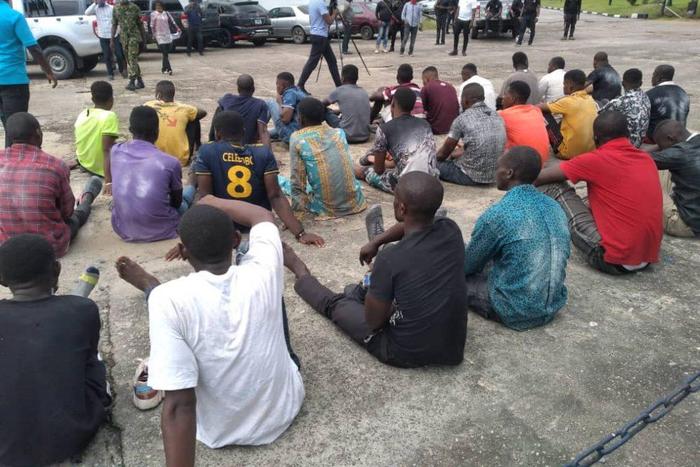 Navy hands over 42 suspected cultists to Cross River Government