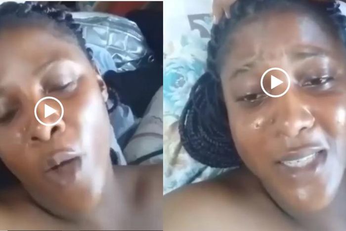 “I’m starving, somebody should just come to my aid” – Sexually frustrated lady cries (video)