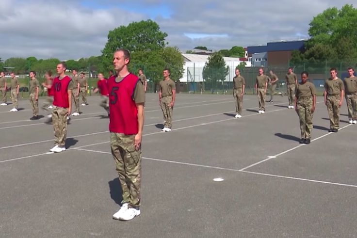 Watch Royal Navy Training While Social Distancing