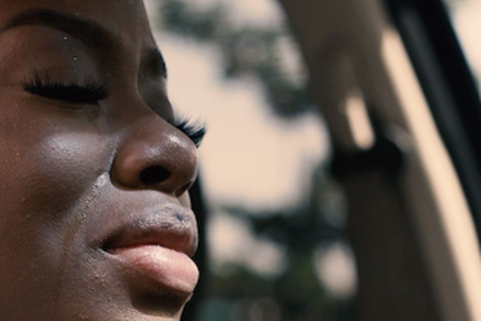 Diane Russet in 'Storm' short film [Instagram/@diane.russet]