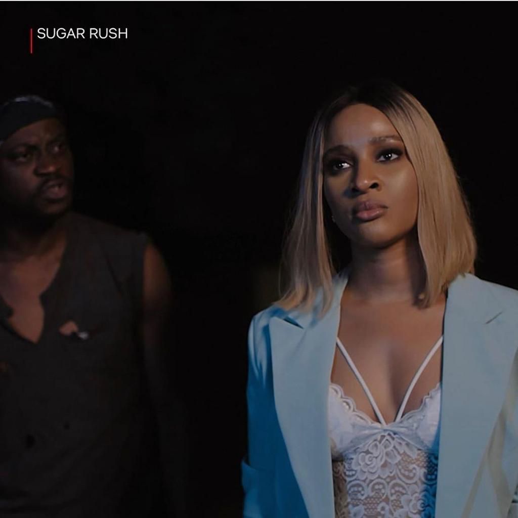 So it wasn't even real glass ? [Adesua Etomi-Wellington/ Sugar Rush movie]