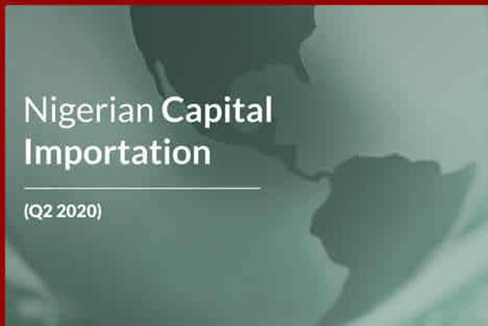 Capital importation into Nigeria stood at $1,294.94m in Q2 2020 — NBS. [proshareng]