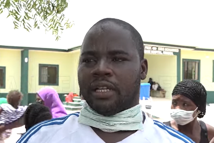 Mohammed Buba, one of the patients, said it took three days after his diagnosis before a doctor attended to him [YouTube/Channels Television] [Channels TV]