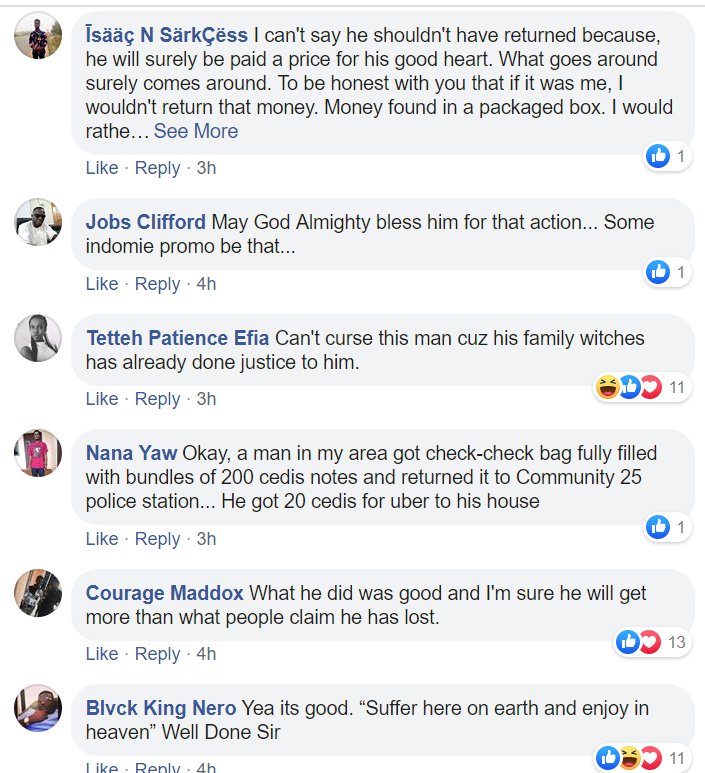 "Oh my God! 21st century Essau” – Social media react as man returns 1.8 million found in indomie carton