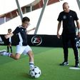 Master class: Zinedine Zidane at his "Zidane Five Club" (ZFC) in Aix-en-Provence