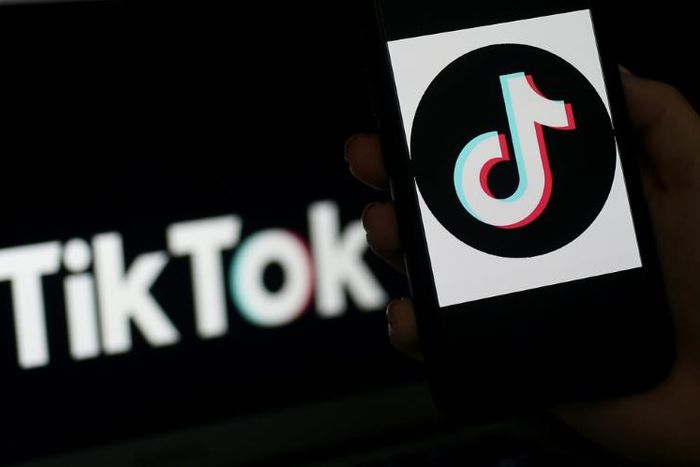 Logo of social media app TikTok