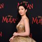 Actress Yifei Liu attends the world premiere of Disney's "Mulan" at the Dolby Theatre in Hollywood on March 9, 2020
