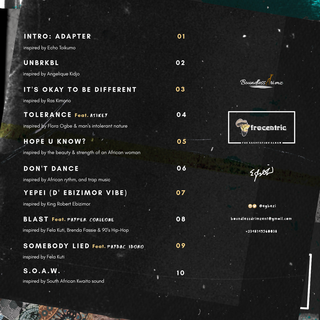 Egbezi – Afrocentric: The Adaptation Album