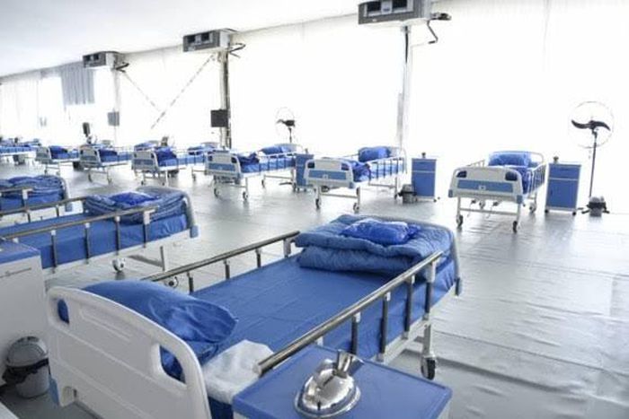 A COVID-19 isolation center in Abuja (Voice of Nigeria)