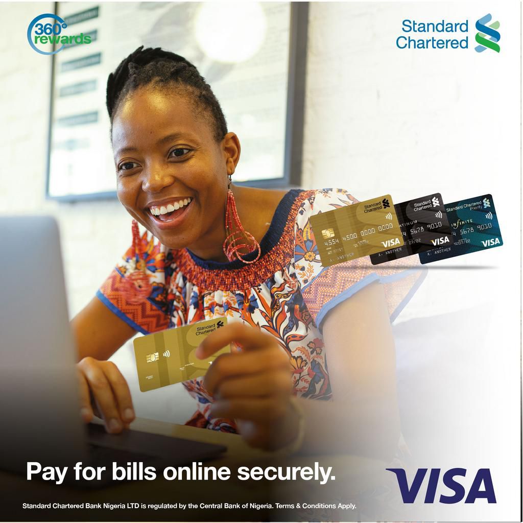 Visa and Standard Chartered partner to promote E-commerce payments in Nigeria