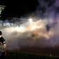 The violence occured as hundreds of protesters marched for a third night following the Jacob Blake