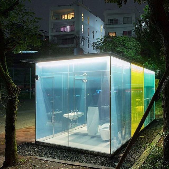 The genius behind Japan’s New transparent public toilets