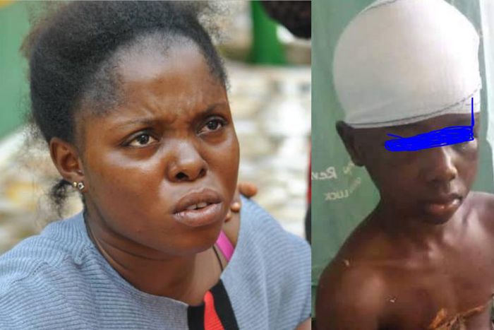 Woman drills nails into 10-year-old domestic help's head, burns her entire body with hot iron