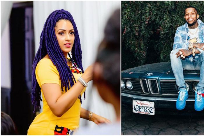 Ibrahim had joined thousands of fans who have become ardent followers of American singer, Tory Lanez on his popular Instagram live videos. [Instagram/JulietIbrahim] [Instagram/ToryLanez]