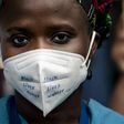 Nurses and healthcare workers attend a 'Black Lives Matter' rally in front of Bellevue Hospital on June 4, 2020, in New York City