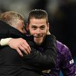 Manchester United manager Ole Gunnar Solskjaer has defended under-fire goalkeeper David de Gea (right)