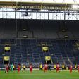 Without fans, Dortmund's Wall was no longer an intimidating sea of yellow