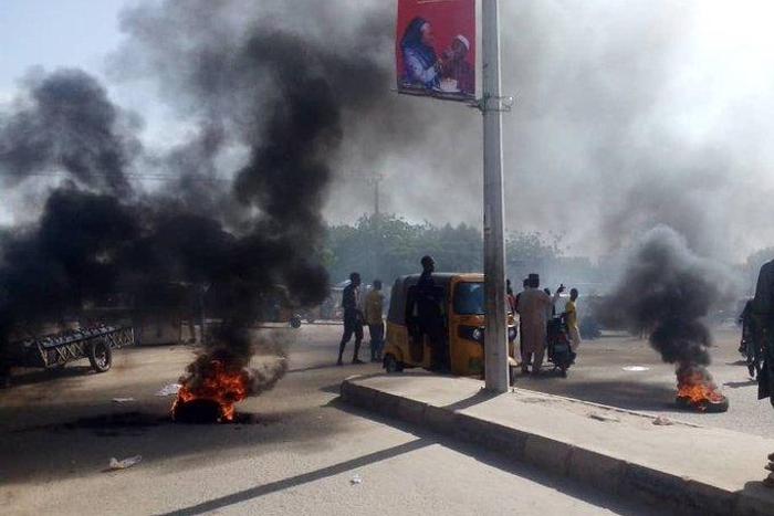 Protest against police brutality in Kano [Amnesty International]