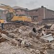 The buildings affected by the Mushin market fire were demolished [LASEMA]