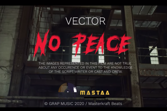 Vector uses symbolism for socio-political stories in new video for, 'No Peace.' (GRAP)