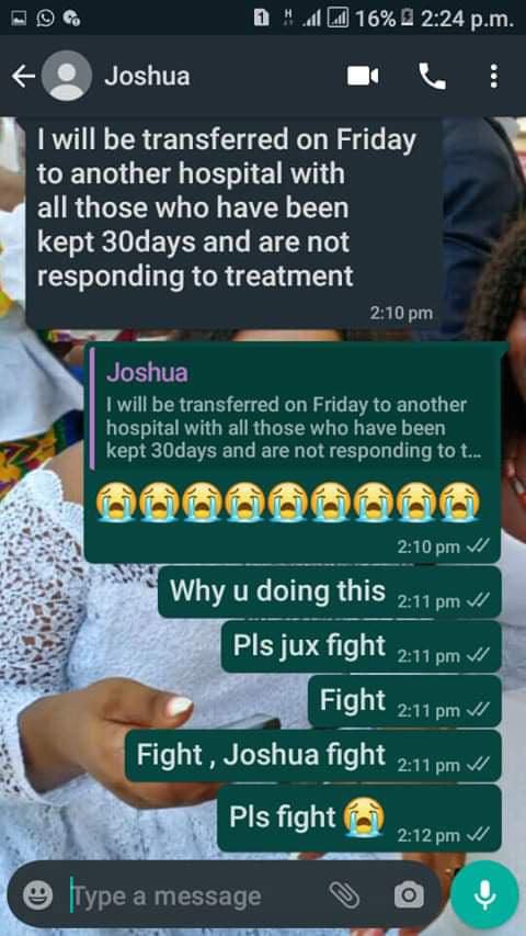 “This might be my last conversation; I can’t survive this” – Handsome Ghanaian with COVID-19