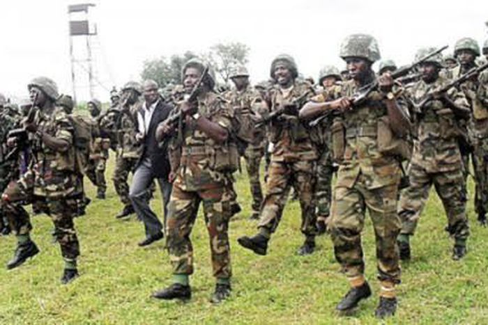 Men of the Nigerian army are set to begin operation Crocodile Smile amid #ENDSARS protests by Nigerian youths. (Daily Express)