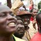 Malians demonstrate in support of the new military junta that overthrew and detained President 
Ibrahim Boubacar Keita