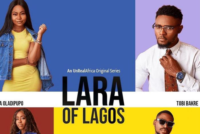 'Lara of Lagos' official poster [Instagram/@unreal.africa]