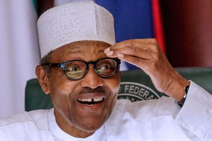 President Muhammadu Buhari. [Twitter/@BashirAhmaad]