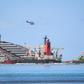 Some 1,180 tonnes of fuel has leaked from the MV Wakashio