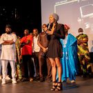 Temi Otedola at the premiere of 'Citation' movie [Instagram/@temiotedola]