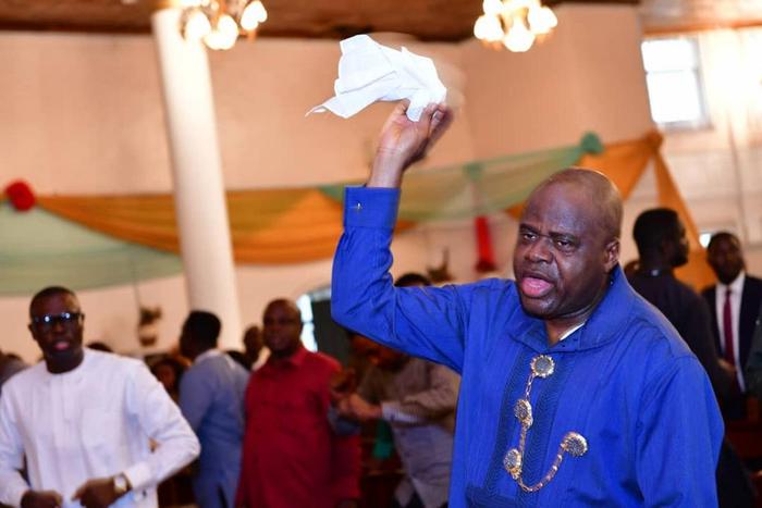 Bayelsa state Governor, Douye Diri. [Twitter/@iamDouyeDiri]
