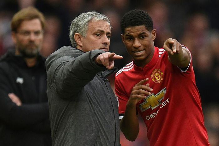 Tottenham manager Jose Mourinho comes up against a former pupil, Manchester United's Marcus Rashford, on Friday
