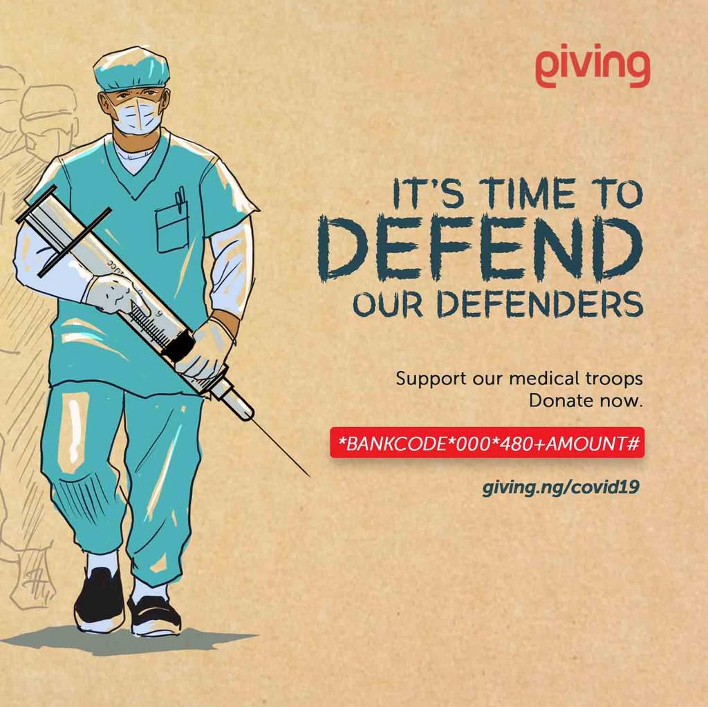 Giving.ng to raise N1bn for health workers fighting Coronavirus