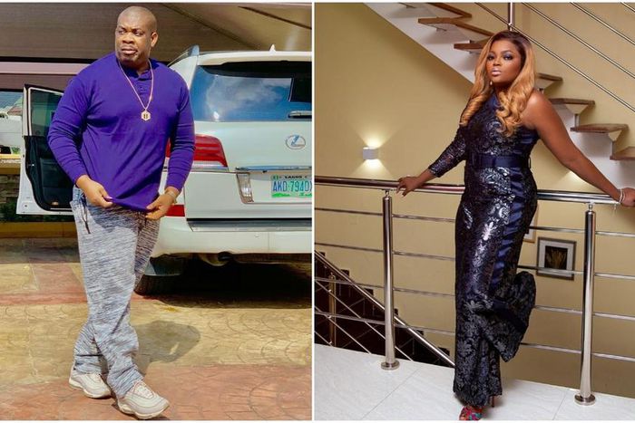 In a very cute message shared via his Instagram page on Wednesday, April 22, 2020, Don Jazzy praised the actress for her strength and prayed for her to continue with her good deeds. [Instagram/DonJazzy] [Instagram/FunkeJenifaAkindele]