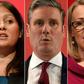 The three Labour leadership candidates (L-R) Lisa Nandy, Keir Starmer and Rebecca Long-Bailey