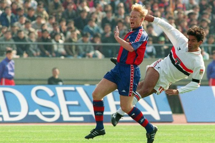 Ronald Koeman played for Barcelona between 1989-1995