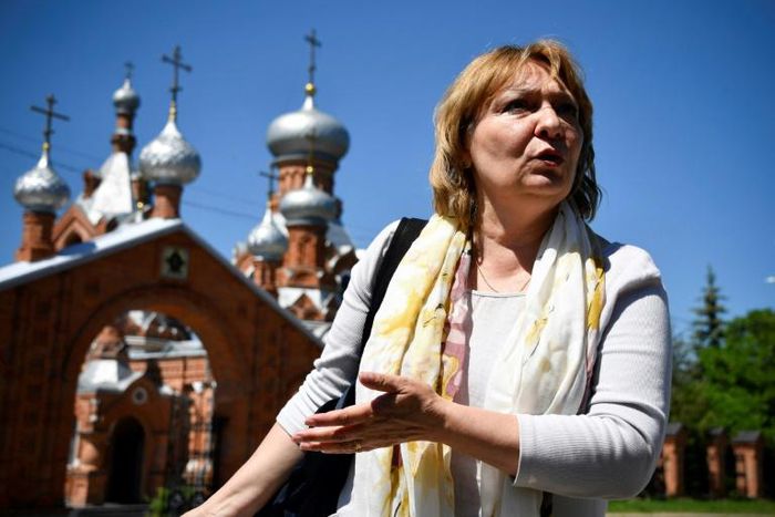 Former conservative lawmaker  Svetlana Khokhlova says the country's youth have become victims of 'anti-Russian propaganda'